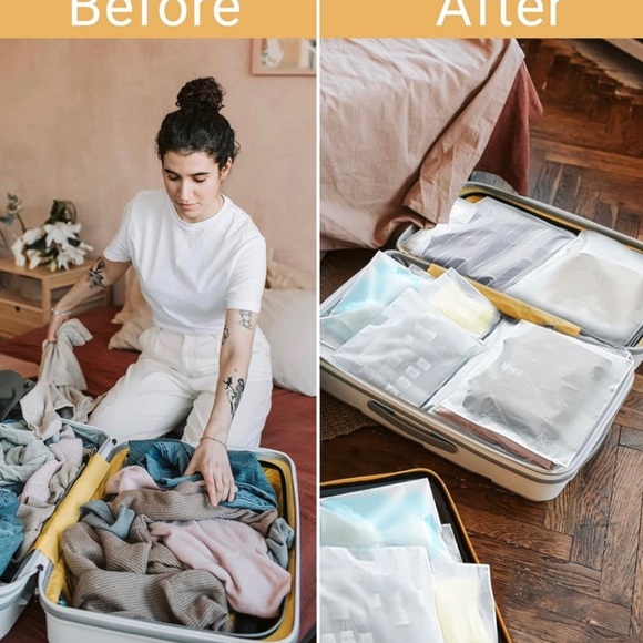 20ct   ASSORTED USED POLY SHIRT BAGS - Picture 4 of 4